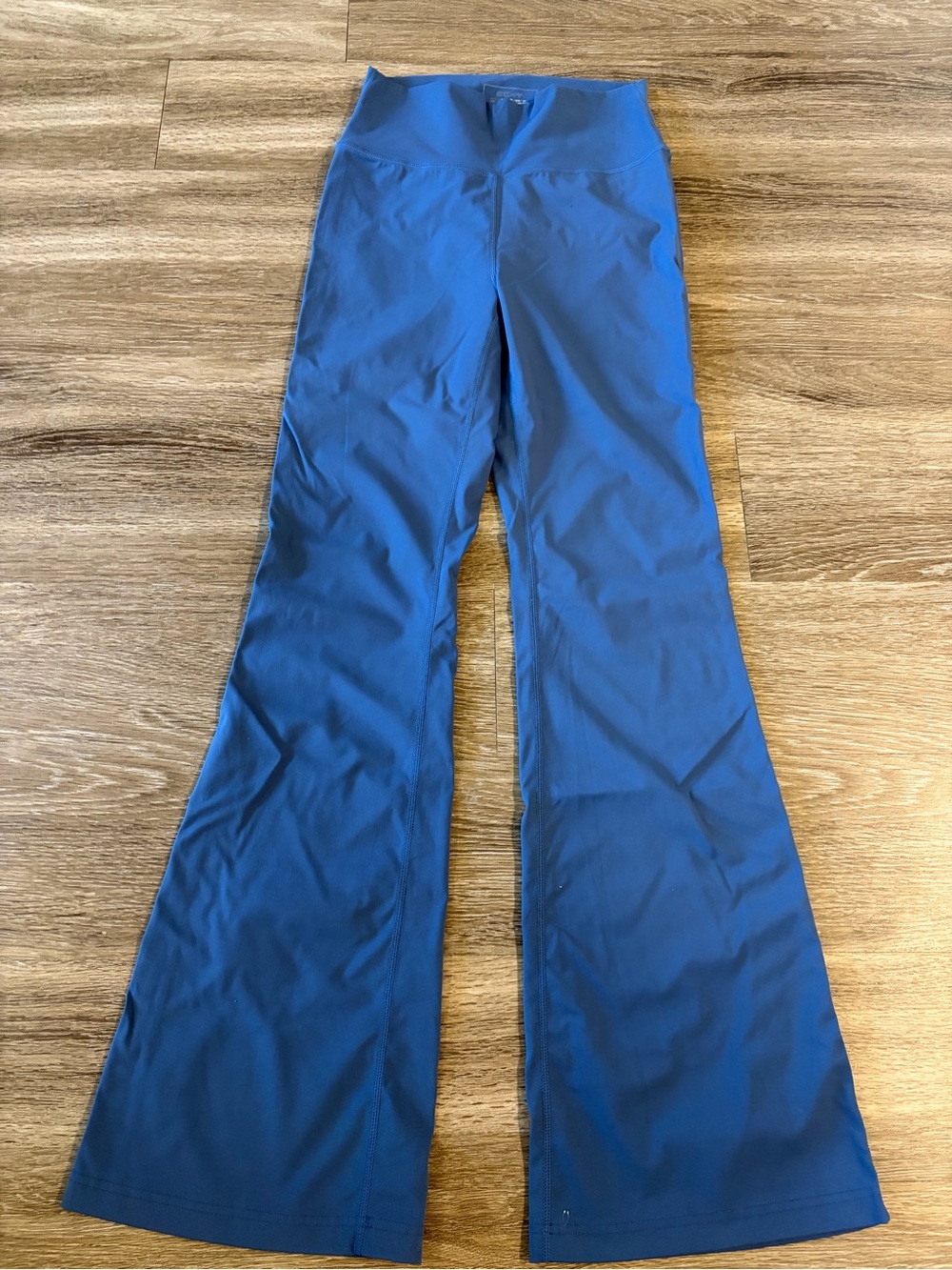 Echt Blue High Waist Flared Leggings Size L